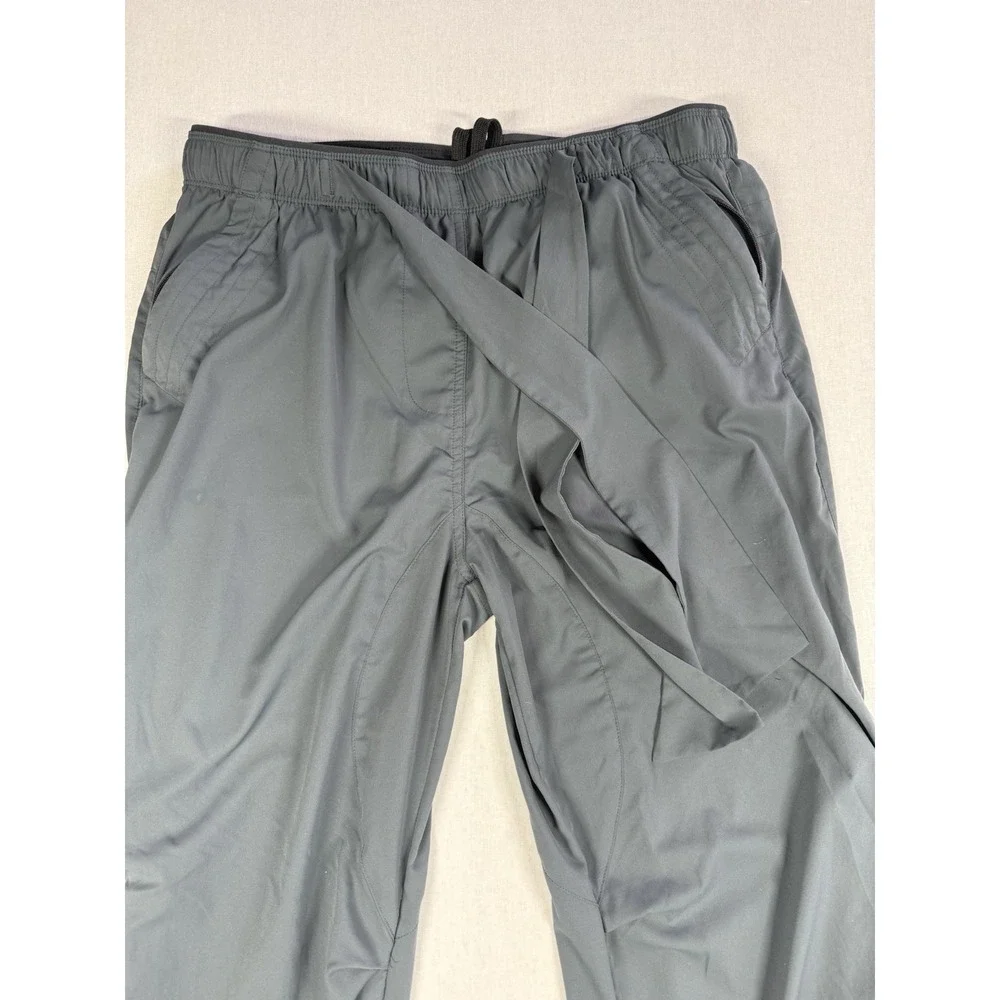 Paskho Balloon‎ Pants Serene Joggers Sz L Gray Relaxed Boho Travel Athleisure